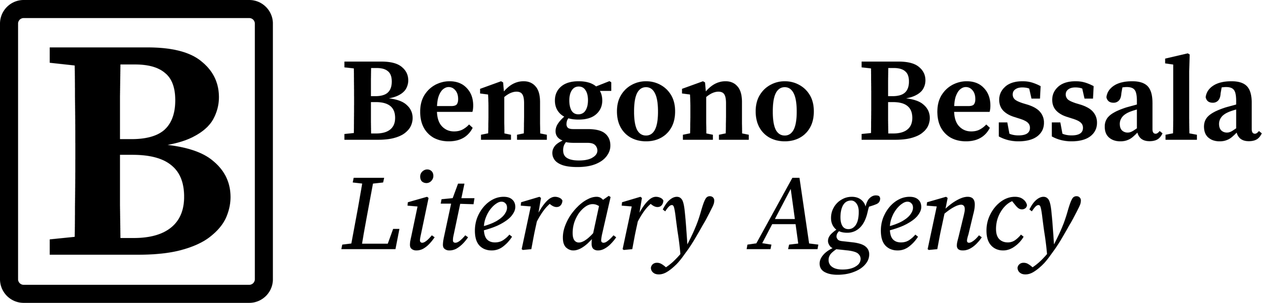 bengono bessala literary agency logo